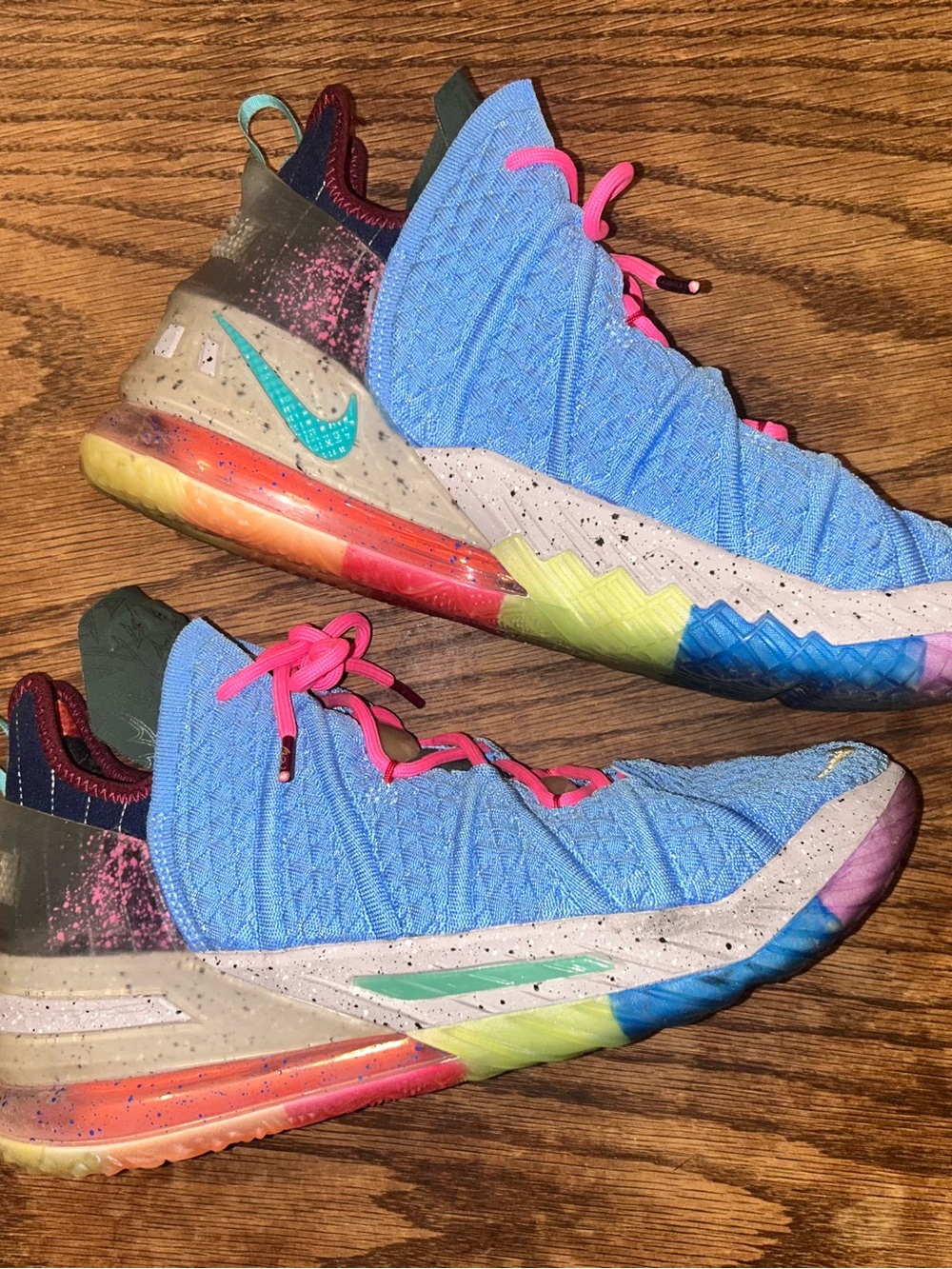 Nike LeBron 18 "Best of 1-9" shoes
